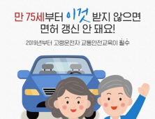 어르신 운전면허 갱신, ‘안전교육’ 의무화된다