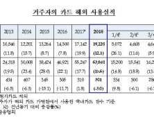 지난해 해외 사용 카드금액 21조원 '사상 최대'