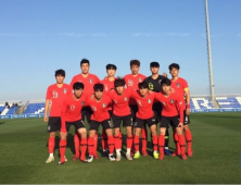 U-20 대표팀, 정우영 프리킥골에도 프랑스에 1-3 완패