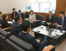 안동시의회, 대구지방환경청 항의 방문