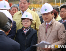 황교안 한국당 대표, 포항 지진 피해 현장 찾아