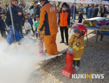 김포소방서, 금파로 벚꽃 축제 기간 '소방안전 홍보부스' 운영