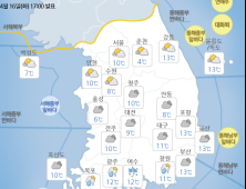 [날씨] 남부지역 비...낮 기온 20도 이상 올라