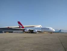 대한항공, 호주 콴타스항공 A380 항공기 도색작업 첫 출고