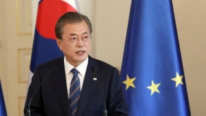 文대통령 “조만간 남북·북미 간 대화 재개될 것”