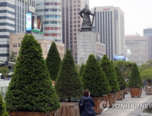 광화문 광장에 화분 추가로 설치…우리공화당 “천막 재설치할 것”