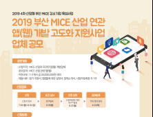 부산 MICE 스마트앱(웹) 고도화 지원 업체 공모