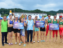 [단신] 봉화은어축제, 전국여자비치발리볼대회 성공리 마쳐