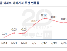 서울 집값 8주 연속 상승세