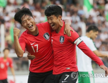 [한국 투르크메니스탄] 나상호 데뷔골·정우영 프리킥골 힘입어 2-0 승