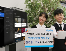 CJ헬로, OTT 뷰잉 기반 ‘세리시이오 지식TV’로 교육격차 해소 나서