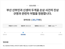 신생아 두개골 손상 사건 국민청원에 20만 명 몰렸다