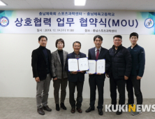 충남체육회 스포츠과학센터-충남체고 MOU 체결