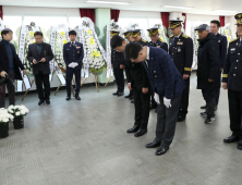 양승조 충남도지사, 故 박단비 구급대원 분향소 찾아 헌화 분향