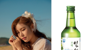 송가인, 보해양조 잎새주 광고 모델 발탁