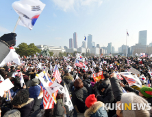 오후에도 계속된 선거법·공수처법 반대 집회