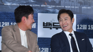 ‘백두산’ 하정우 “이병헌 별명? 이 중에서 골라 달라”