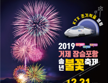 31일 거제 장승포항 송년불꽃축제 개최