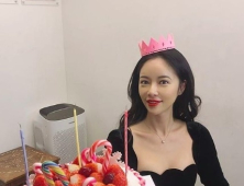 황정음, 근황 공개 “생일 축하 고마워요”