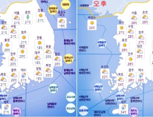 [날씨] “우산 챙기세요”… 경기·강원 등 일부 ‘소나기’