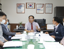 백삼종 의령군수 권한대행 읍·면 현안사업 점검