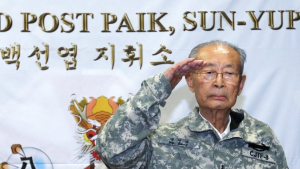 백선엽 장군 10일 별세..향년 100세