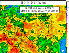 대구‧경북 종일 많은 비…시간당 30mm 폭우