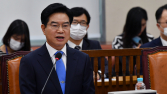 박완수 의원 질의에 답변하는 김창룡 후보자