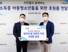 크린랲, 아동‧청소년 취약계층에 6억 상당 물품 후원