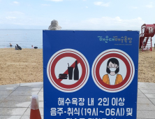 극성수기 해수욕장 방역대책 더욱 강화