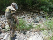 폭우로 떠내려간 지뢰… 軍, 강원 철원·화천서 대인지뢰 3발 수거