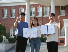 계명대 학생들, 공모전 수상금 코로나19 장학금으로 내놔 '눈길'