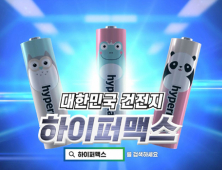 크린랲, 100% 국산 건전지 ‘하이퍼맥스’ 디지털광고 공개