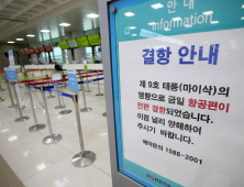 제주공항 '항공편 전편 결항'