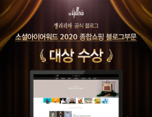 갤러리아百, i-AWARDS 종합쇼핑 블로그분야 대상 