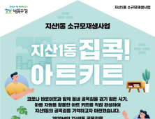 수성구 지산1동 언택트 마을 축제…‘집콕! 아트키트’ 