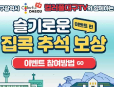 슬기로운 집콕추석은 '컬러풀대구TV'와 함께