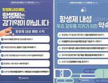 인체 항생제 사용량 높은 한국…'감기' 치료제 처방률 40%