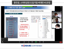 중진공, 경남소재 스마트공장 도입기업에 비대면 AS코칭