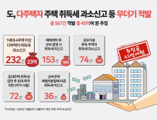 경기도, 다주택자 취득세 과소신고 등 567건 적발…45억여 원 추징