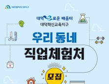 대전 대덕구, ‘우리 동네 직업체험처’ 모집