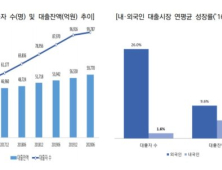 한국서 머무는 2030 청년 외국인 대출 증가…“소액·신용 중심”