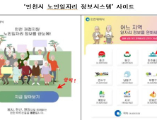 인천시, 전국 최초 노인일자리 정보시스템 구축