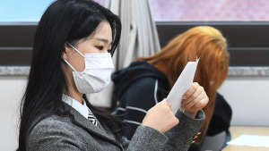문-이과 첫 통합 수능 11월18일</br>마스크 쓰고 시험
