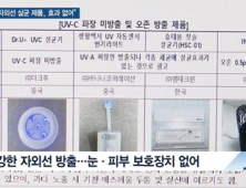 [쿠키건강뉴스] “‘자외선 살균’ 일부 제품, 효과 없고 안전장치 미흡”