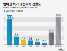 [쿠키뉴스 여론조사] 범여권 차기 대선주자 선호도 (2020년 1월 1주차)