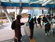 낙동강환경청, 계절관리제 미세먼지 저감 동참 캠페인