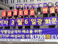 나아질 기미 없는 유리천장… “여성 노동 무시 마세요”