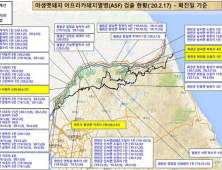 연천‧파주‧화천, 멧돼지 아프리카돼지열병 10건 확인…전국 227건