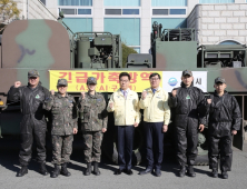 사천시, 군 제독차량 활용 'AI 차단방역' 강화